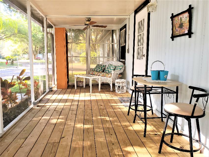 Mobile Home Deck and Patio Decorating Ideas